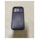 TOCOL for iPhone 17 Pro Case, Full Camera Protection, Built-in Magnetic Ring, Compatible with Magsafe Charger, Translucent Matte Case for iPhone 17 Pro 6.3 inch (Midnight Purple)