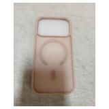 SUPFINE Magnetic for iPhone 17 Pro Case (Compatible with MagSafe)(Military Grade Drop Protection) Translucent Matte Shockproof with Anti-Fingerprint Phone Cover,Desert Gold