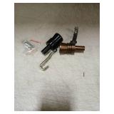 DEVMO 2pcs XL Size Aluminum Alloy Universal Turbo Sound Exhaust Muffler Pipe Whistle Car Roar Maker (XL-Black)