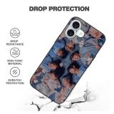WWDIYHOUSE Compatible for iPhone 17 Case, Cool Unique Design Soft TPU Shockproof Case for Men/Women/Girl/Boy(Fashion-BTS-2)