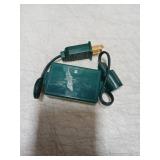 Relaxweex 1 Pcs Coaxial LED Mini Light Power Connector Green Christmas Light Adapter Plug Green Connector Cords Christmas Tree Replacement Parts