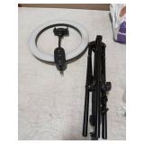 Kmasic 12 inch Ring Light with Sta 2800mAh Rechargeable, LED Circle Selfie Cordless Ringlight with 63" Tripod/Phone Holder/Remote for Makeup Live/Video Recording/Tiktok/YouTube/Podcasting/Vlogging