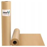 Vanhench Brown Wrapping/Packing Paper Roll 15"x450" (38