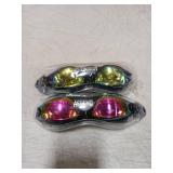 Aegend Swim Goggles, 2 Pack UV Protection, Adjustable, Anti Fog Swimming Goggles No Leaking Adult Men Women Youth, Aqua & Bright Rose