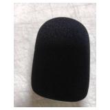 PhantAccy Pop Filter/Windscreen for Audio-Technica AT-2020 AT-2035 AT-2040 AT-2050 ATR2500 ATR2500X AT-4040 Microphones, Foam Mic Cover for Filtering Plosives and Hissing Noise (Foam-Black)