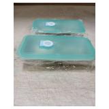 QWEZXO Grab and Go Snack Containers, Reusable Double Compartment Snack Containers-Stainless Steel Condiment Box with Lids for Outdoor Camping Food Storage (2)