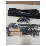 TREKOLOGY Trek-Z Collapsible Hiking & Trekking Poles - Balance Support for Seniors, Women, and Men, 2pc Per Set