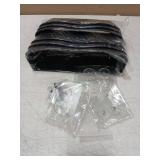 DegMongee 6-Pack Wall Mounted Shoe Rack with Sticky Strips, Space Saving Hanging Shoe Rack, No-Drill Hanging Shoe Shelves, Ideal for RV, Campers, Door, Closet