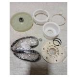 Pulley Clutch Kit W10006384 Drive Belt W10528947 Basket Hub by BlueStars - Compatible with Whirlpool Kenmore Maytag Washers - Replaces PS10057144 W10326374 AP6014712 AP5665171 W10396887