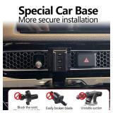 LUNQIN Car Phone Holder Mount for 2022 2023 2024 2025 Honda Civic 2023-2025 Acura Integra Auto Accessories Interior Decoration Mobile Cell Smartphone Bracket