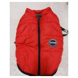 V.PET.B.R Dog Winter Coat,Warm Jacket Paded Fleece Dog Vest with Built in Harness,Windproof Reflective Cozy Adjustable Snow Pet Coat Clothes with Zipper for Small Medium Dogs