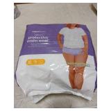 Amazon Basics Incontinence Underwear for Women, Protective, Disposable, Postpartum, Maximum Absorbency, X-Large, Lavender, 16 Count