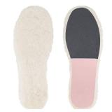 Endoto Sheepskin Insoles for UGG Women Slipper Replacement Inserts(Color:Pink,Size:Women9-EU40)