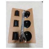 Candle Holder 3 PCS Candlestick Holders, Black Taper Candle Stick Holder, Modern Decorative Centerpiece, Christmas Decor, Gift for Home Fireplace Housewarming Candelabra Decor