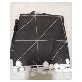 Dustproof Washer and Dryer Covers for The Top Fridge Dust Cover,Anti-slip Washer and Dryer Top Covers for Home and Kitchen-Black Plaid