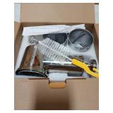 FavorKit Slicer Shredder Attachment for KitchenAid Mixers, Stainless Steel Cheese Grater Salad Maker Accessories with 3 Cutting Blades,Dishwasher Safe!