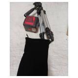 Motovera Laser Level with Tripod, 100 feet Green Cross Line Self Rotary Leveling Laser Level, 4 Brightness Adjustment, Manual Self leveling and Pulse Mode,IP54 Waterproof Battery Carrying Bag Included