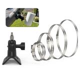 Augstci No-Drill Outdoor Security Camera Pole Mount, Universal Pole Mounting Compatible with Ring, Eufy, Wyze, Arlo, Google Nest, Cameras, and More