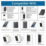 Augstci No-Drill Outdoor Security Camera Pole Mount, Universal Pole Mounting Compatible with Ring, Eufy, Wyze, Arlo, Google Nest, Cameras, and More