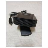 Car Heater,Portable Car Heater,12V Portable Windshield Defogger and Defroster 2 in 1 Modes Fast Heating &Cooling Fanswith Cigarette Lighter Plug 360 Degree Rotary Base(Black)