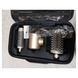 Tqcir 5-in-1 Professional Hair Dryer Brush, Powerful Multi-Styler with Auto-Wrap Curlers, Fast Drying Curling Straightening Volumizing Without Heat Damage, Storage Case Best Gift for Girl/Women