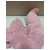 Ryttir 40 Inch 15% Chubbier Large Hippo Stuffed Animal,Soft Weighted Hippopotamus Plush Stuffed Hippos Body Pillow for Kids and Adults - Perfect Christmas Hippo Gifts for Cuddling