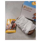 QUMY Dog Shoes for Large Dogs, Medium Dog Boots & Paw Protectors for Winter Snowy Day, Summer Hot Pavement, Water-Resistant in Rainy Weather, Outdoor Walking, Indoor Hardfloors Skid-Resistant Sole