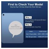 SPARIN Screen Protector for iPad A16 2025 11th (11 Inch) /10th Generation 2022 (10.9 Inch), 2 Pack Tempered Glass for iPad 11/10 Gen, Case Friendly, Anti-Scratch, Touch Sensitive