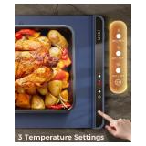 LNNIW Warming Mat for Food,Food Warming Mat,Electric Warming Tray for Buffets Party and Home Daily Use,Heating Fastly in 10s,Portable Design,Timed Function for Your Family.