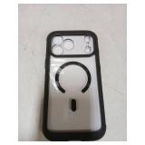 Miracase for iPhone 17 Pro Max Case 6.9" Full-Body Phone Case with Built-in Glass Screen Protector& Full Camera Protector, Camera Control [Magnetic with MagSafe] Drop Proof 17 ProMax Cover, Black