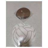 60pcs Volleyball Party Decorations Volleyball Value Foil Swirl Ceiling Hanging Decor Volleyball Sports Cutouts Party Supplies for Sports Birthday Baby Shower Party Favor Indoor Home Office Decor
