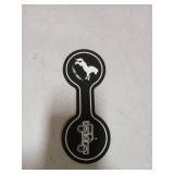 LSAUTO Car Cup Holder Coaster Compatible with Ford Bronco Offroad 2021-2025, Silicone Car Decorative Water Coaser, Bronco Car Accessories (White)