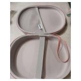 Headphone Case Hard Shell for JBL Tune 520BT/510BT/500BT/720BT/Bose/Soundcore Anker/BERIBES/KVIDIO/TOZO/JLab, Ultra-Slim Pocket Over-Ear Headset Universal Portable Travel Organizer Bag (Pink)