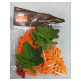 Autumn Leaves Cutouts - 16 Cardstock Fall Leaf Shapes - for Decorating and Crafts - 4 of Each Shape