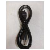 3 Prong AC Laptop Power Cord 5Ft Universal Power Cable | 125V | for Dell HP LG Lenovo Asus Acer Toshiba Sony Laptops/Notebooks, Monitors, Printers, Scanners NEMA 5-15P to C5 Power Cable