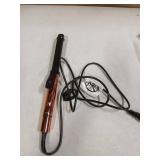 Nicebay Curling Iron, 1 Inch Hair Curling Wand with Ceramic Coating, Professional Hair Curler, Fast Heating up to 430°F, 60 Mins Auto Off, Suit for Different Hairstyle, Gold