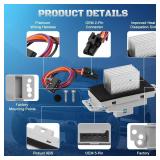 15-81773 HVAC Blower Motor Resistor Kit With Harness Fit For 2003 2004 2005 2006 Chevy Silverado Suburban Tahoe Avalanche Trailblazer GMC Sierra Envoy Yukon Cadillac Escalade 89019351 89018778 1581773