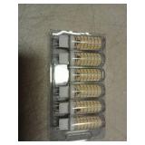 hansang G9 Led Light Bulb,6W Chandelier Light Bulbs (60W Halogen Equivalent),88PCS LED,6000K Daylight White,Non-dimmable,G9 Bi Pin Base,360 Degrees Beam Angle,600LM,Pack of 6