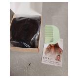 EINAEY Clip in Bangs, 100% Real Human Hair Medium Brown Fake Bangs Clip in Hair Extensions French Bangs Fringe with Temples Hairpieces for Women Curved Curtain Bangs for Daily Wear