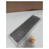 Sholramo Wall Floating Shelves Bamboo Black 2pk