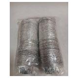 HLCM 200 Pcs Aluminum Foil Pie Trays, Mini Pie Pans, Disposable Baking Tart Molds, Aluminum Foil Pie Pan for Baking Tart Eggs, Quiche Pie, Caramel Pudding Pie (200 PCS)