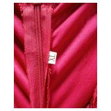 SISKIN Womens Short Formal Cocktail Dresses 2025 Sequin Sexy Night Ball Gowns and Evening Bodycon Sparkly Long Sleeve Hotpink XL