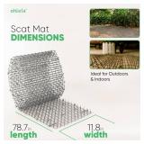 6.5ft Scat Mat for Cats - Cat Scat Mat, 78 inch x 11 inch PP Plastic Spikes is Effective for Cat Repellent Outdoor & Indoor. Pet Deterrent to Keep Cats Away