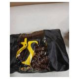 Expandable Garden Hose 50 ft, 2025 Upgraded Flexible Water Hose 50ft with 10 Function Spray Nozzle, Lightweight, No Kink, Retractable Expanding Hose With 3/4" Solid Brass Fittings