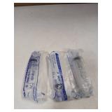 60ml Syringe for Liquid, Oral, Scientific Labs, Measurement, Dispensing, Catheter Tip with Cap- 3 Pack 60ml Syringes