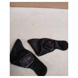 Cordless Ankle Heating Pads, Ankle Massager with Heat, Rechargeable Heated Foot Brace Wrap, 3 Vibration and Heating Modes, Auto Shut Off, 2 pcs