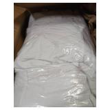 WENERSI Goose Feather Down Comforter Queen Size,100% Organic Cotton Duvet Insert,All-Season Luxury Duvet Insert with Baffle Box Design, 750+Fill Power Hotel Collection Bedding Comforter