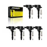 M0auto Ignition Coils and Spark Plugs Set