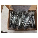 Ravinte 25 Pack 6 inch Cabinet Pulls Matte Black Stainless Steel Kitchen Drawer Pulls Cabinet Handles 3.75 Hole Center