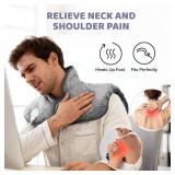 KOT Heating Pad for Neck and Shoulders and Back, Christmas Birthday Gifts for Women Men Mom Dad, Weighted Neck Shoulder Heating Pad for Pain Relief, Large Heat Pad with Auto Shut Off